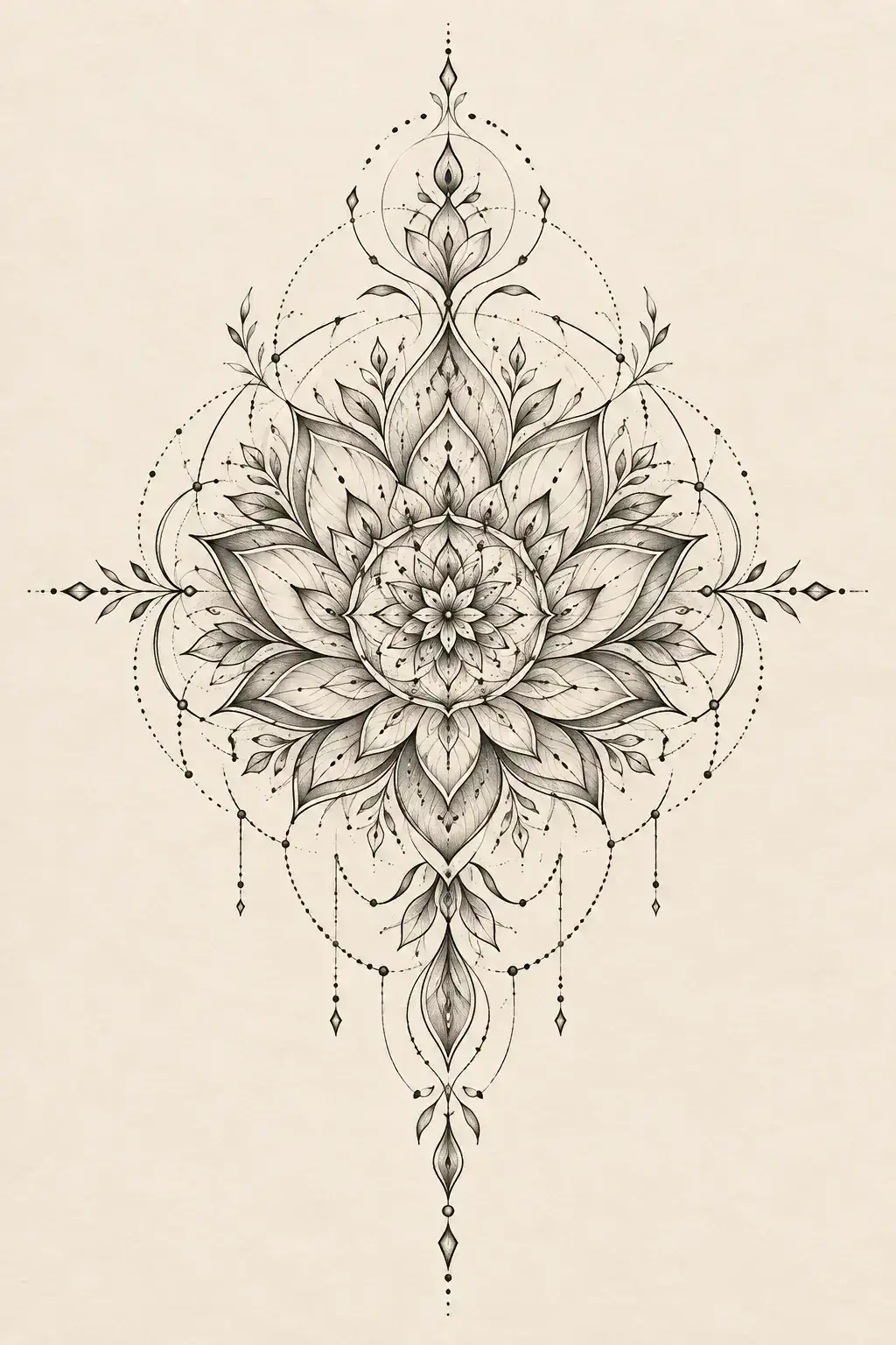 Ilustração vetorial sobre sobre o tatuagem no radar
