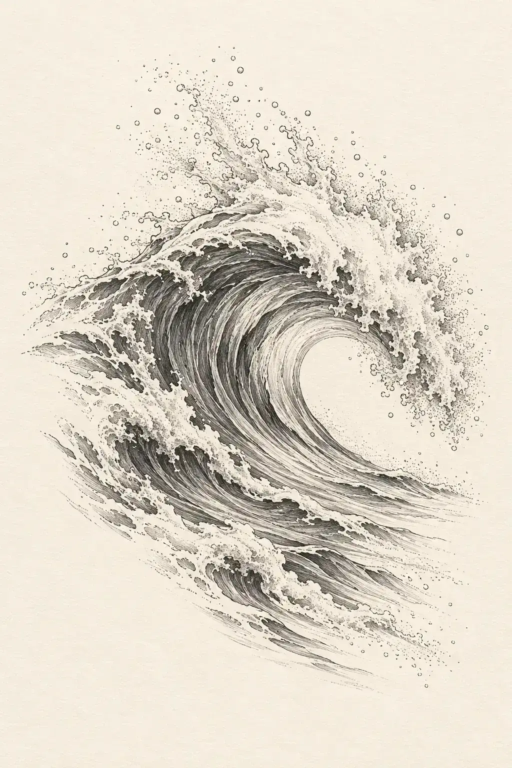 Imagem em alta resolução de uma tatuagem de âncora no estilo Fineline, referência para costela