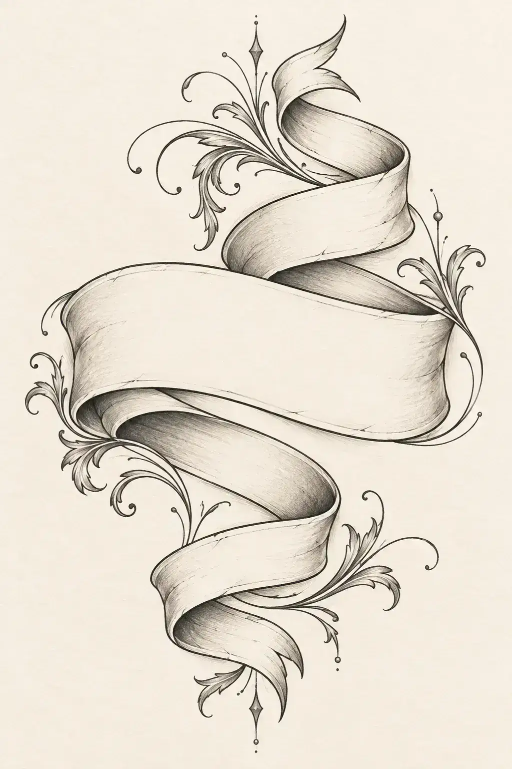 Imagem em alta resolução de uma tatuagem de palavra / frase no estilo Fineline, referência para peito