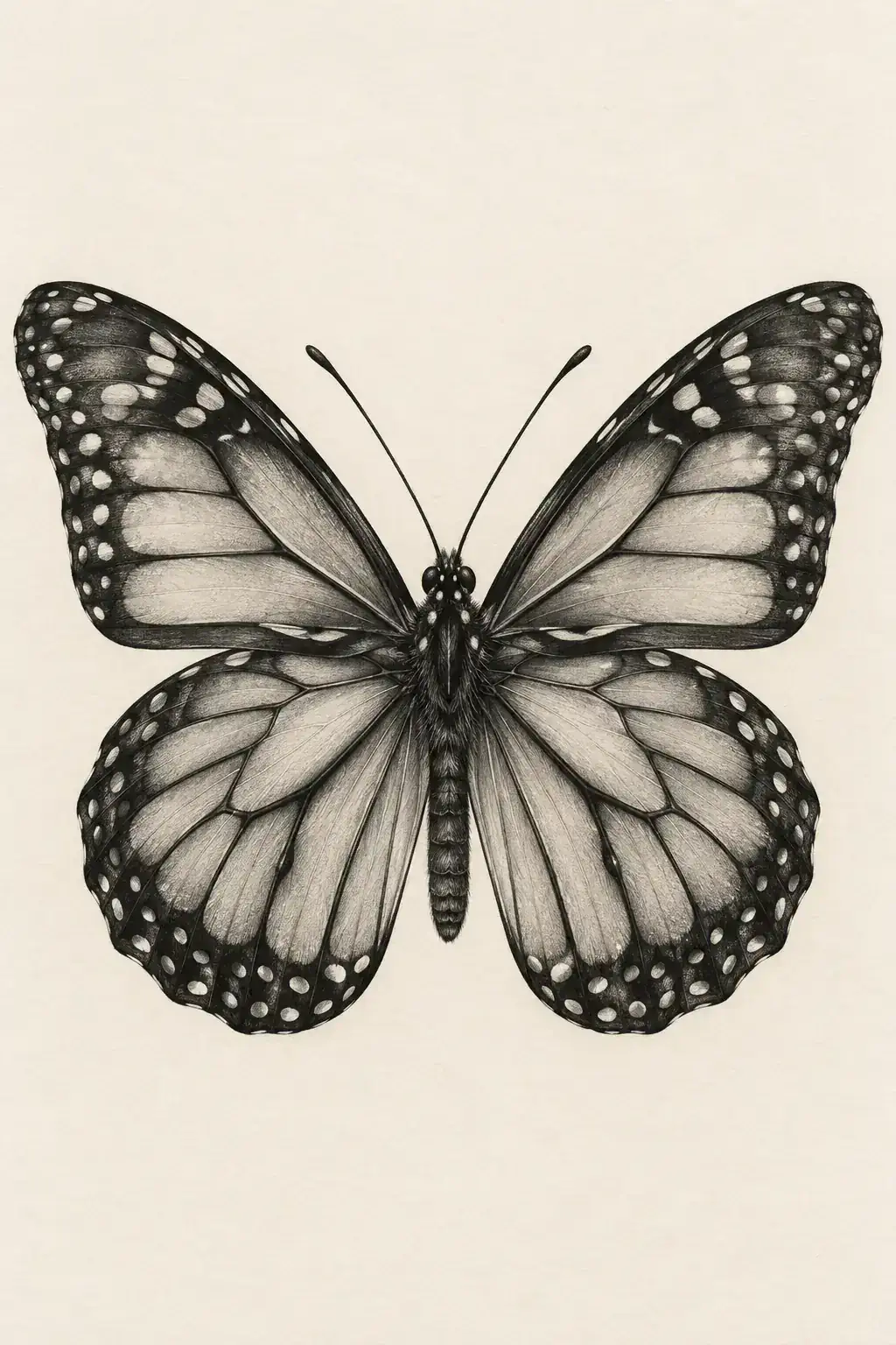 Imagem em alta resolução de tatuagem de Borboleta no estilo Realismo, referência para Panturrilha
