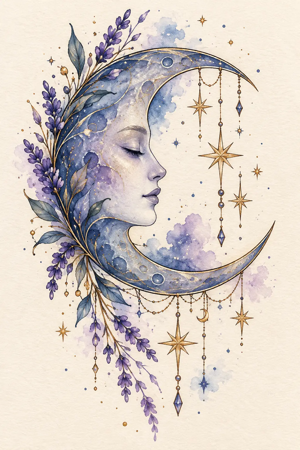 Imagem em alta resolução de tatuagem de Onda no estilo Aquarela, referência para Costas